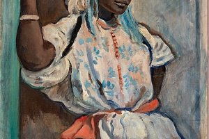 З. Е. Серебрякова. Марокканка в белом. 1928
