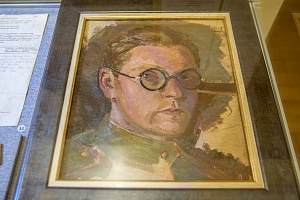 Александр Александрович Кедринский (автопортрет, после 1943, из коллекции ГМЗ “Царское Село”)