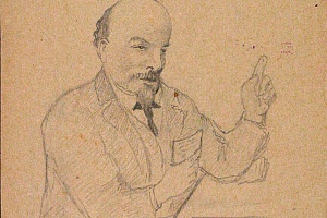 П. Н. Лепешинский. Рисунок. В. И. Ленин. 1899