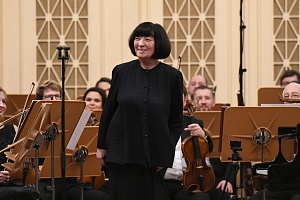 Элисо Вирсаладзе в Большом зале Петербургской филармонии © Анна Флегонтова