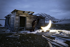 Леонид Тишков. Из проекта “Частная луна”. Арктика. 2010 © Леонид Тишков