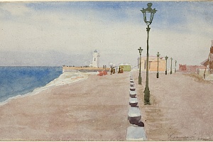 Крамской И. Н. Пляж. 1876—1878. Третьяковская галерея