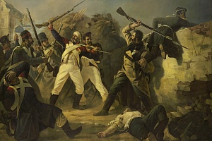 Бабаев П. И. Подвиг гренадера Л. Коренного в битве под Лейпцигом в 1813 г. 1846.