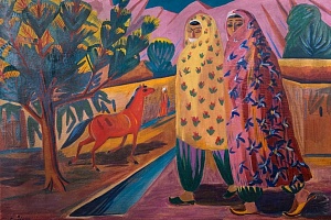 Мартирос Сарьян. Красная_лошадь. 1919