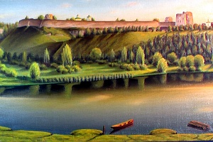 Городищенское озеро. 1979 г.