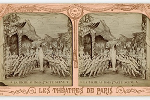 Сцена из оперы “Лесная лань”. Коньяра. Неизвестный автор, 1870-е. Издательство Адольфа Блока, Париж (Франция)