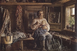 В. Максимов. Слепой хозяин. 1884. ГРМ