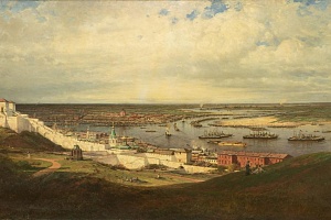 Вид Нижнего Новгорода. 1878