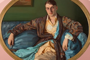 Сомов К. А. Портрет М. Г. Лукьянова. 1918