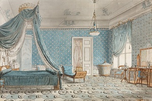 Галактионов С. Ф. 1778—1854. Голубая спальня. Первая треть XIX века