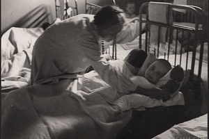 В детском госпитале в дни блокады