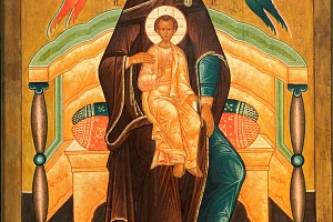 Богоматерь с Младенцем на троне